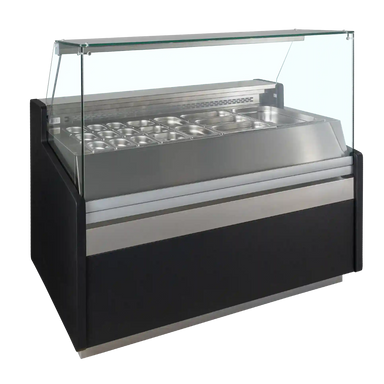 TEFCOLD SPID150 Kyldisk Ventilerad, sedd rakt framifrån mot vit bakgrund