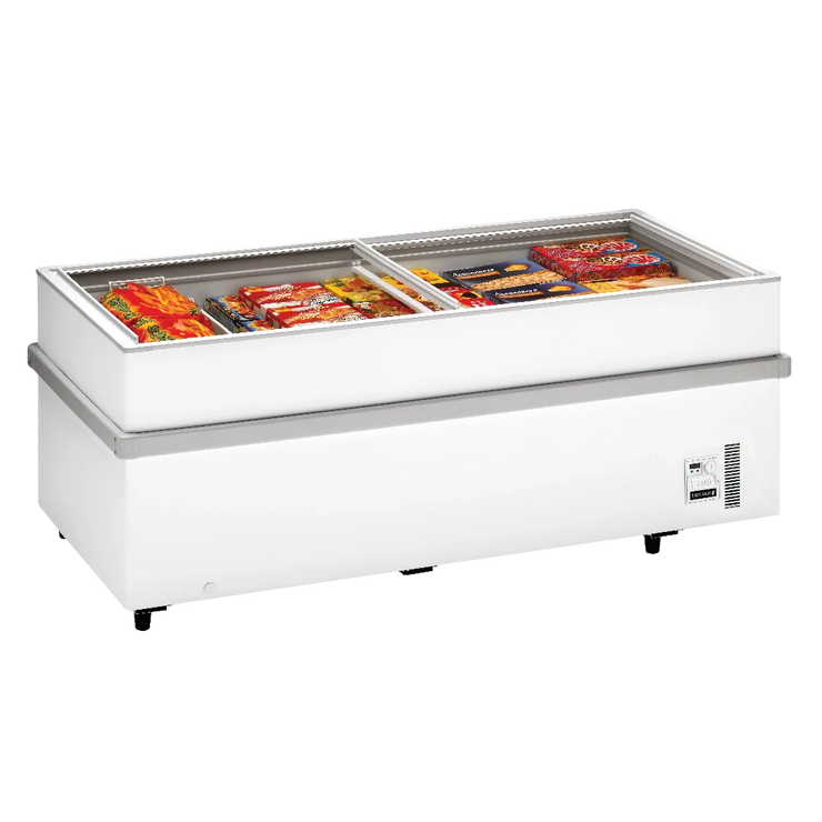 TEFCOLD SSF200 frysbox fylld med frysta produkter