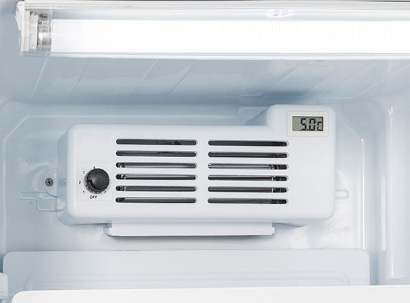 Invändigt kylsystem med digital temperaturdisplay i Cool Head TKG 388C Displaykyl.