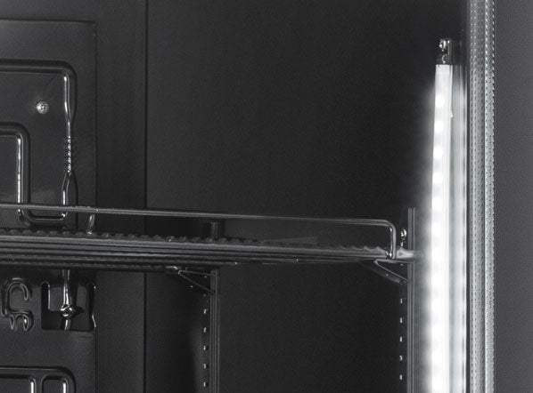 Invändig LED-belysning i Cool Head TKG 710 Displaykyl