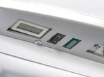 Kontrollpanel och display på Cool Head TNG 390C Displayfrys, med knappar och temperaturvisning.