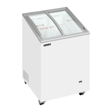 Vit Tefcold IC101SCEB Frysbox med skjutbara lock