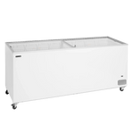 Tefcold IC701SC Frysbox med glaslock på hjul