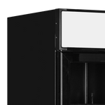 Övre del med ljusskylt på Tefcold LGC2500B Displaykyl.