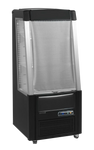 Tefcold ODC60 Kylmonter med stängd frontgardin och digital temperaturdisplay.