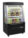 Tefcold ODC90 kylmonter fylld med juiceförpackningar