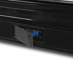 Temperaturdisplay på Tefcold DB106H Barkyl med skyddslucka.