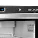 Kontrollpanel och digital termometer på Tefcold UF200VG Displayfrys.