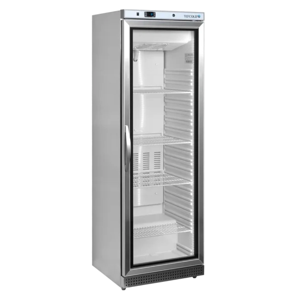 Tefcold UF400VG Displayfrys med sex hyllor och invändig LED-belysning