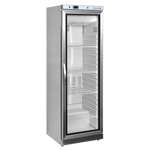 TEFCOLD UF400VG Displayfrys med sex hyllor och invändig LED-belysning