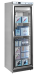TEFCOLD UF400VG Displayfrys fylld med glassförpackningar från Fryst