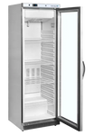 TEFCOLD UF400VG Displayfrys med öppen glasdörr och tom interiör