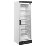 Tefcold UFFS371G Displayfrys med transparent dörr och sex hyllplan
