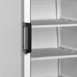 Handtag och trådhyllor i Tefcold UFFS371G Displayfrys