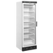 Framifrån vy av tom Tefcold UFFS371G Displayfrys med glasdörr