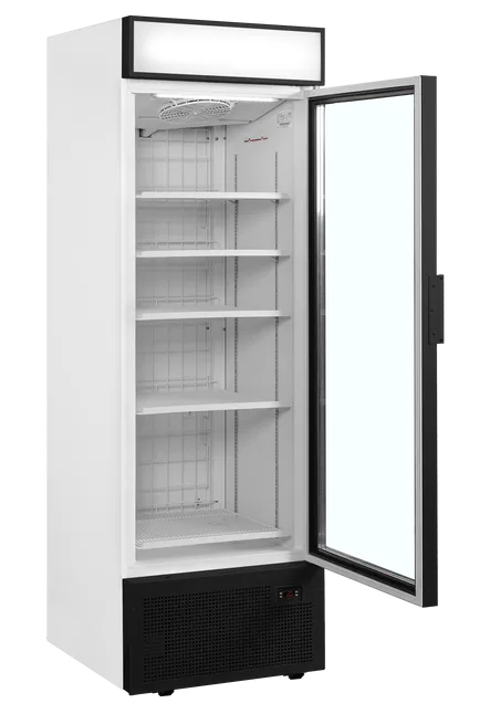 Öppen TEFCOLD UFSC1450GCP NF Displayfrys med sex hyllor