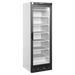 Tefcold UFSC371G Displayfrys med glasdörr och metallhyllor framifrån