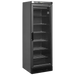 Tefcold UFSC371G BLACK Displayfrys i svart design med glasfront