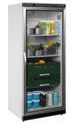Tefcold UR600G Displaykyl fylld med mejeriprodukter och grönsaker.