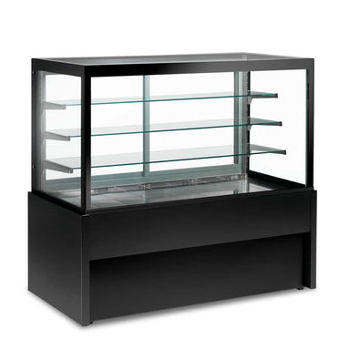 Zoin Kristall Kylmonter i svart design med glasväggar.