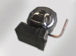 Cool Head VF 1900VB Frysbox kompressor i närbild.