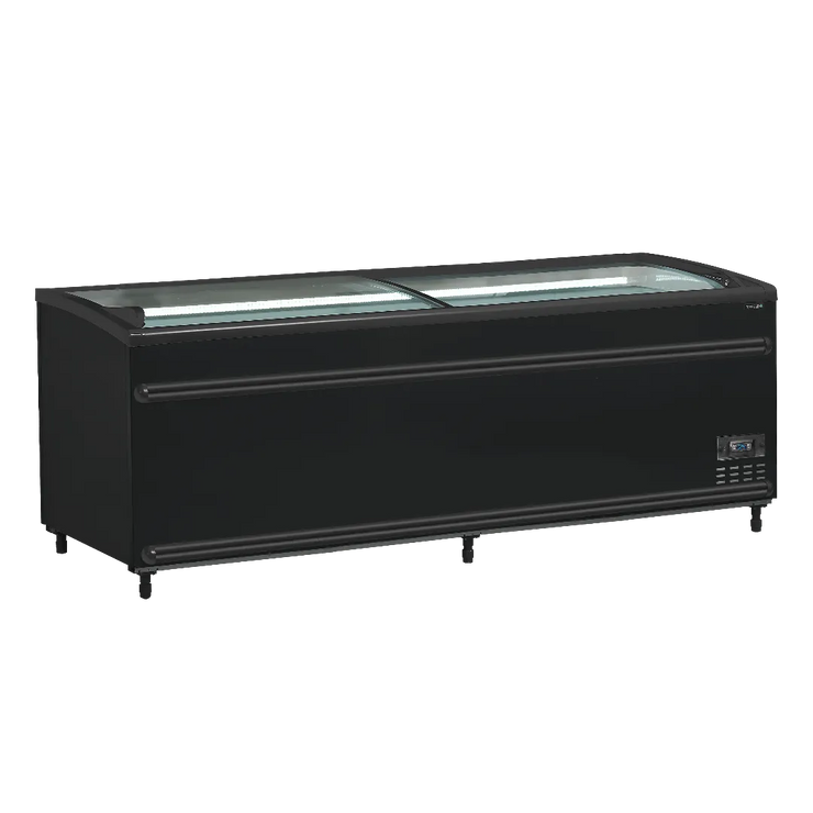 TEFCOLD SFI210-CF VS frysbox i svart utförande