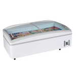 TEFCOLD Shallow Head-CF frysbox i vit modell