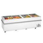 TEFCOLD SSF250 frysbox fylld med frysta produkter